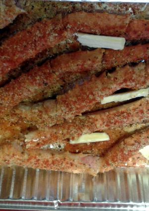 A picture of CRAB LEGS TO DIE FOR.