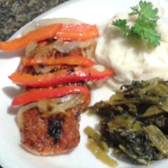 Chef Taste Lemon pepper salmon A picture of Chef Taste Lemon pepper salmon.