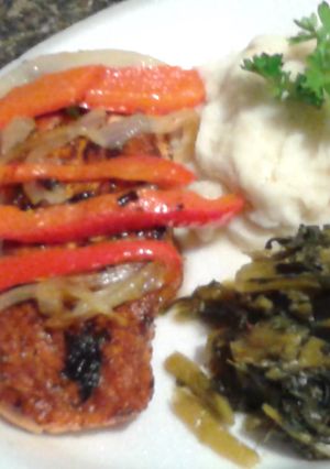 A picture of Chef Taste Lemon pepper salmon.