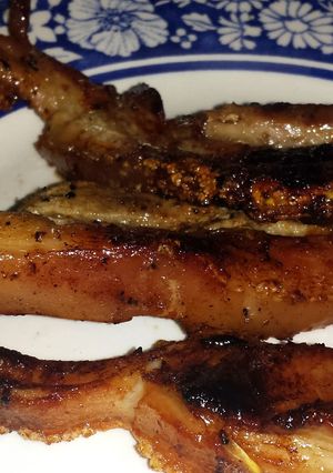 A picture of Barbecued Pork Belly.