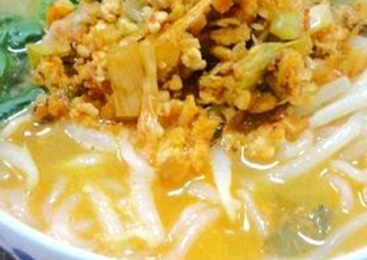 Easiest Way to Prepare Quick Easy Dandan Noodles with Shirataki for Dieters