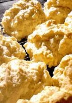 A picture of Easiest Scones / Drop Biscuits Ever.
