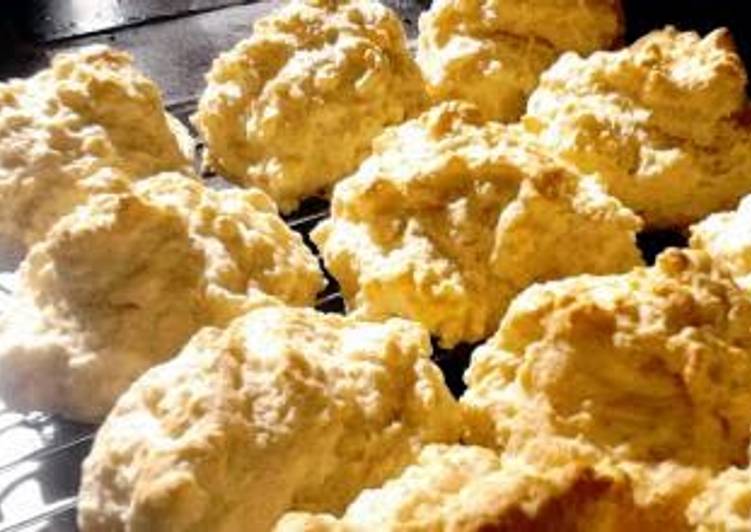 Steps to Prepare Quick Easiest Scones / Drop Biscuits Ever