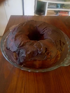 Una foto de Budín de bananas y azúcar negra