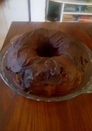Una foto de Budín de bananas y azúcar negra