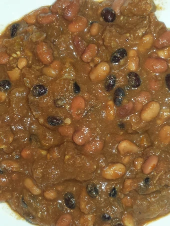 Easy Steps to Make Recipe 3 bean chili con carne that is  Makes Drooling, Addictive}
