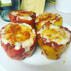 A picture of Healthy & Delicious Stuffed Peppers.