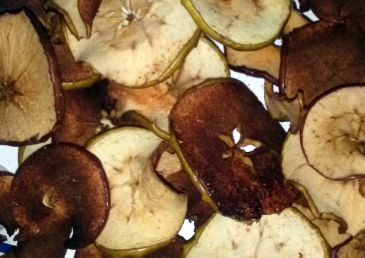 Step-by-Step Guide to Make Quick Cinnamon apple chips