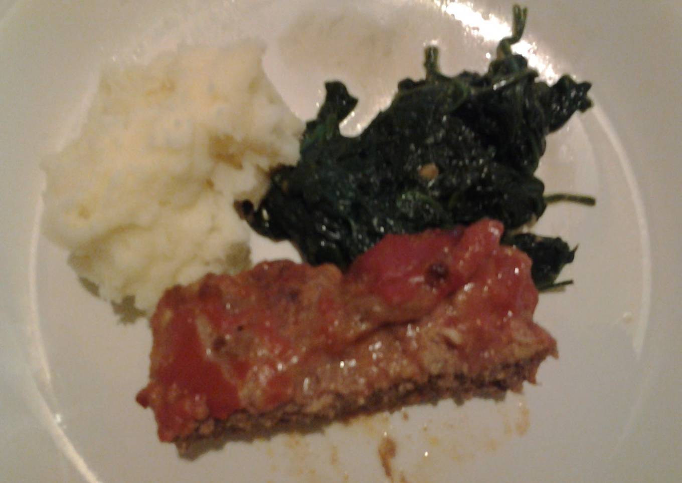Simple meatloaf