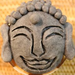 Nerikiri Buddha Cupcake A picture of Nerikiri Buddha Cupcake.