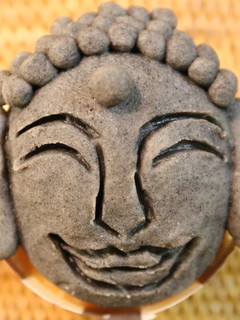 A picture of Nerikiri Buddha Cupcake.