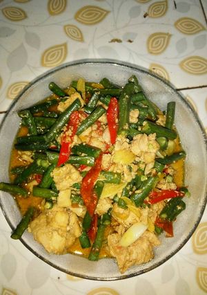 Foto resep Tumis tuna merah with kacang panjang kriuk