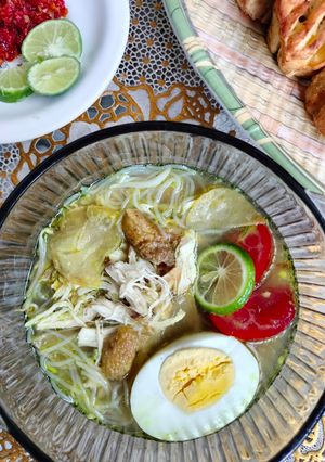 Foto resep Soto Ayam kuah Kuning
