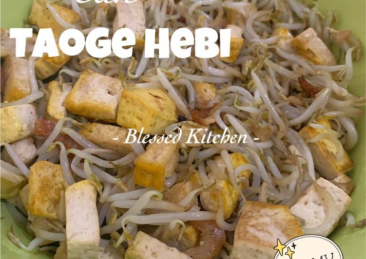 Resep Cah Taoge Hebi Anti Gagal