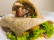 Una foto de wraps de lechuga