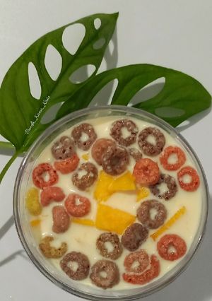 Foto resep Mango Milk Froot Loops