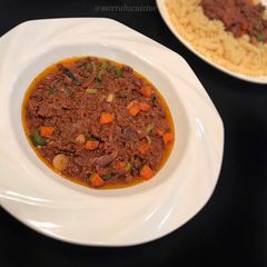 Minced meat sauce A picture of Minced meat sauce.