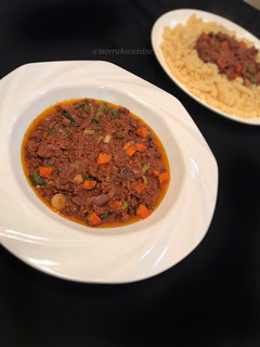 A picture of Minced meat sauce.