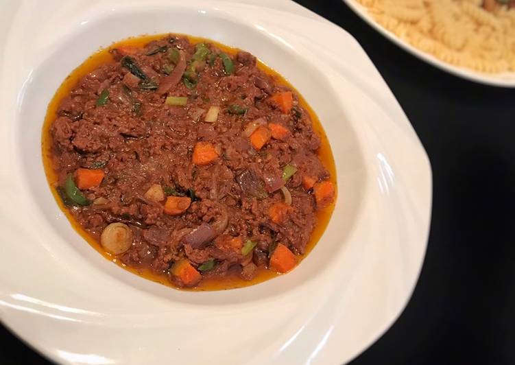 Simple Way to Make Awsome Minced meat sauce | This is Recipe So Awesome You Must Undertake Now !!