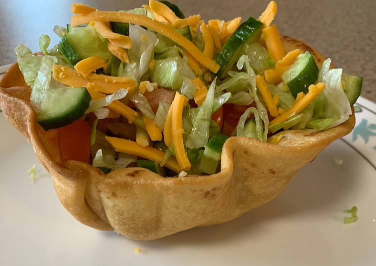 Easy Way to Make Delicious Taco bowl