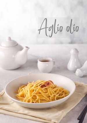 Foto resep Spaghetti Aglio Olio Sederhana