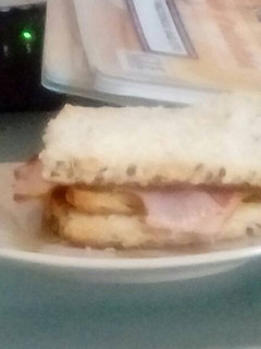 Una foto de Sándwich simple