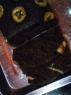 A picture of Chocolate banana loaf.