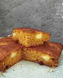 Torta integral con pasas y manzana