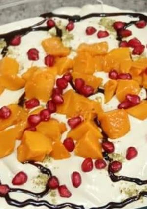 A picture of Creamy Fruit Chaat.