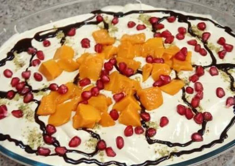 Simple Way to Make Quick Creamy Fruit Chaat