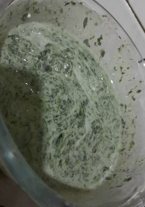 عکسی از دستور بورانی اسفناج(Burani Spinach)