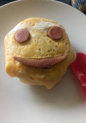 Foto resep Omurice senyum