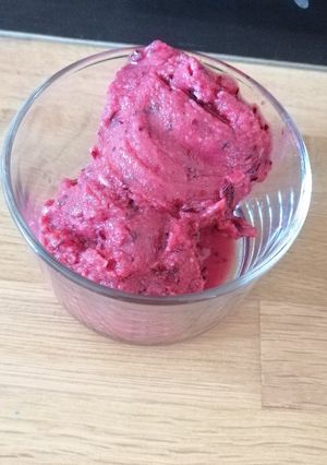 Une photo de Sorbet à la cerise