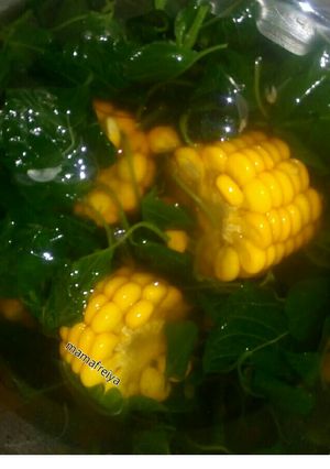 Foto resep Sayur bayam jagung manis