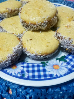 Una foto de Alfajores light sin azúcar.