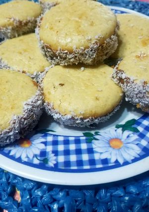 Una foto de Alfajores light sin azúcar.