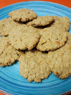 Una foto de Galletas de avena, cítricos y azahar (sin azúcar)
