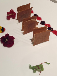 Una foto de Tostaditas de foie