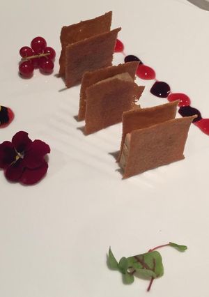 Una foto de Tostaditas de foie
