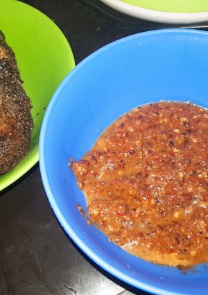 Foto resep Sambal pecel lele