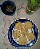 Galletitas de avena, sin huevo