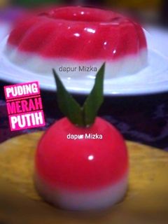 Foto resep Puding Merah Putih