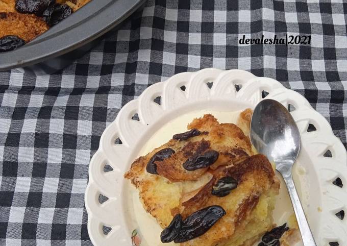 Resep Takjil Sehat Bread Pudding