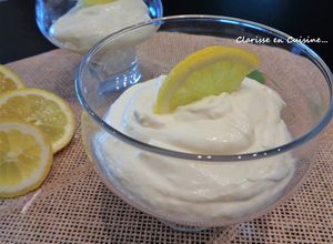 Une photo de Mousse au citron et mascarpone