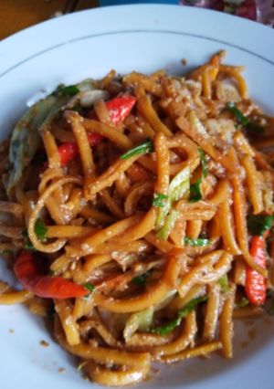 Foto resep Mie Gomak Goreng (Mie Lidi)