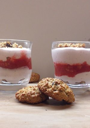 Epres mascarponés pohárkrém hozzáadott cukor nélkül recept fotója
