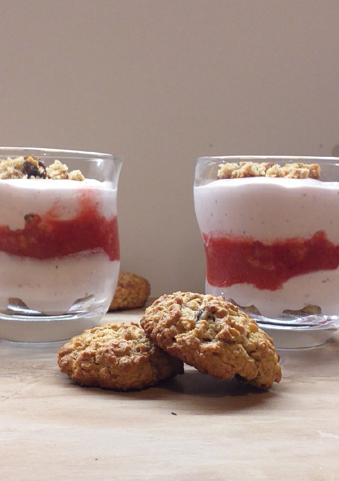 Epres mascarponés pohárkrém hozzáadott cukor nélkül recept fotója