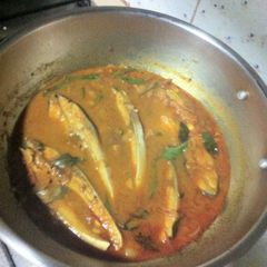 A picture of Spicy Kerala Style Fish Curry.