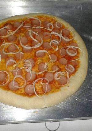 Foto resep Pizza sosis simple