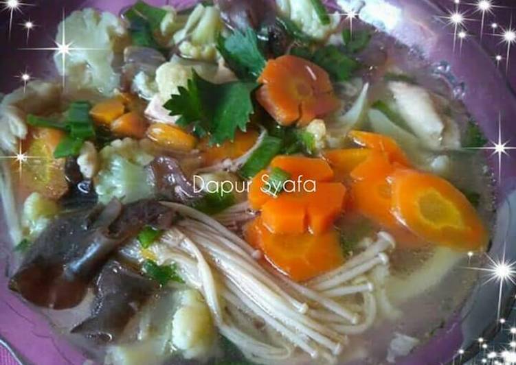 🍄sop jamur enoki🍄